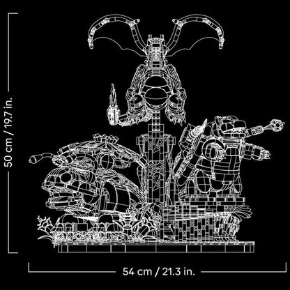 LEGO - Dracaufeu, Florizard et Tortank